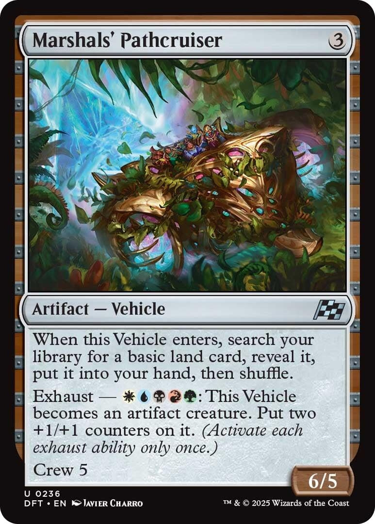 Image for Marshals' Pathcruiser (Aetherdrift) (236) - Magic: The Gathering