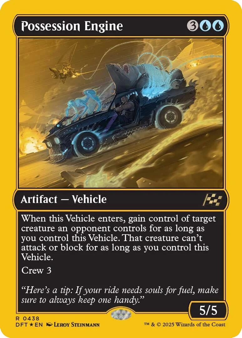 Image for Possession Engine (First-Place Foil) (Aetherdrift) (438) - Magic: The Gathering
