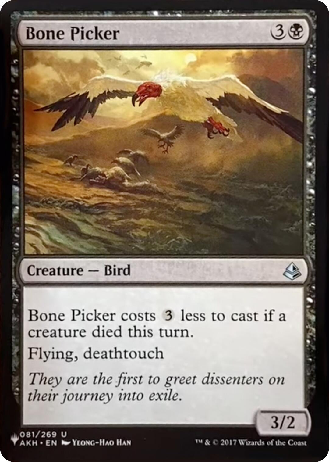 Image for Bone Picker (The List Reprints) (081/269) - Magic: The Gathering