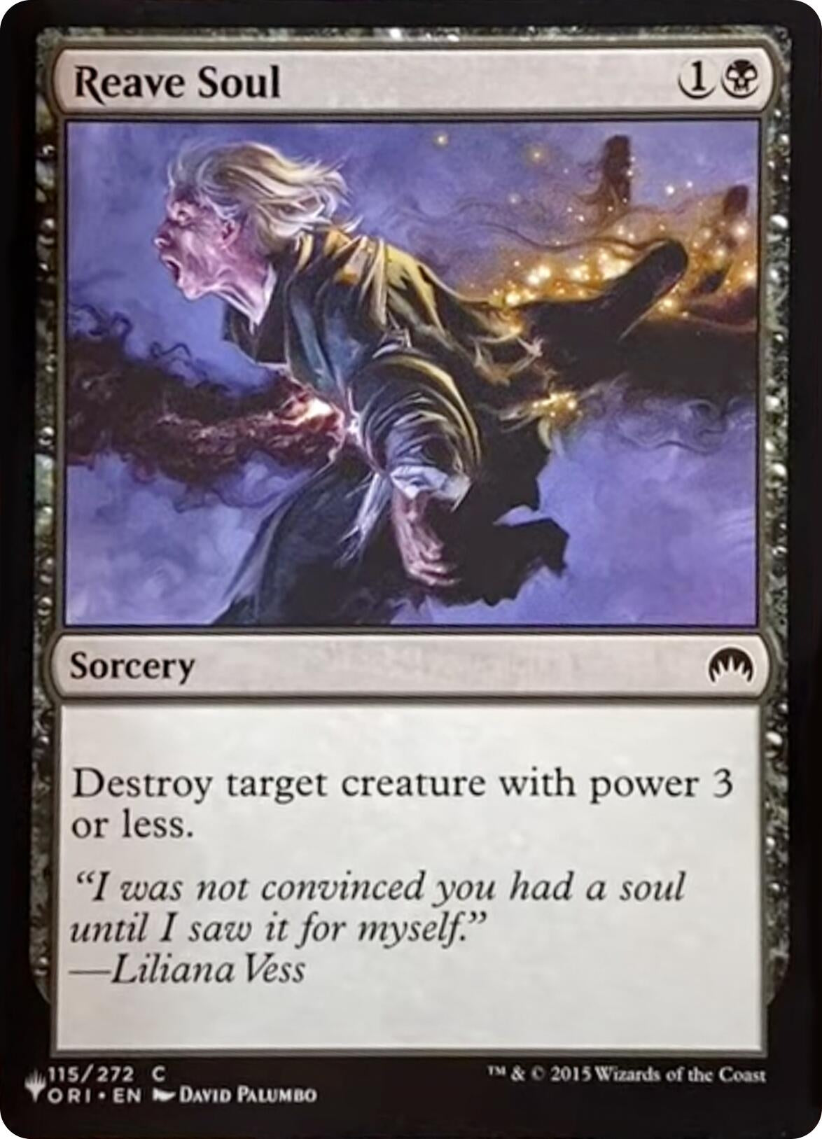 Image for Reave Soul (The List Reprints) (115/272) - Magic: The Gathering