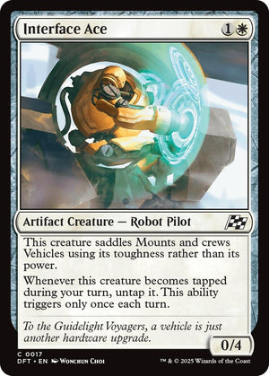Image for Interface Ace (Aetherdrift) (17) - Magic: The Gathering