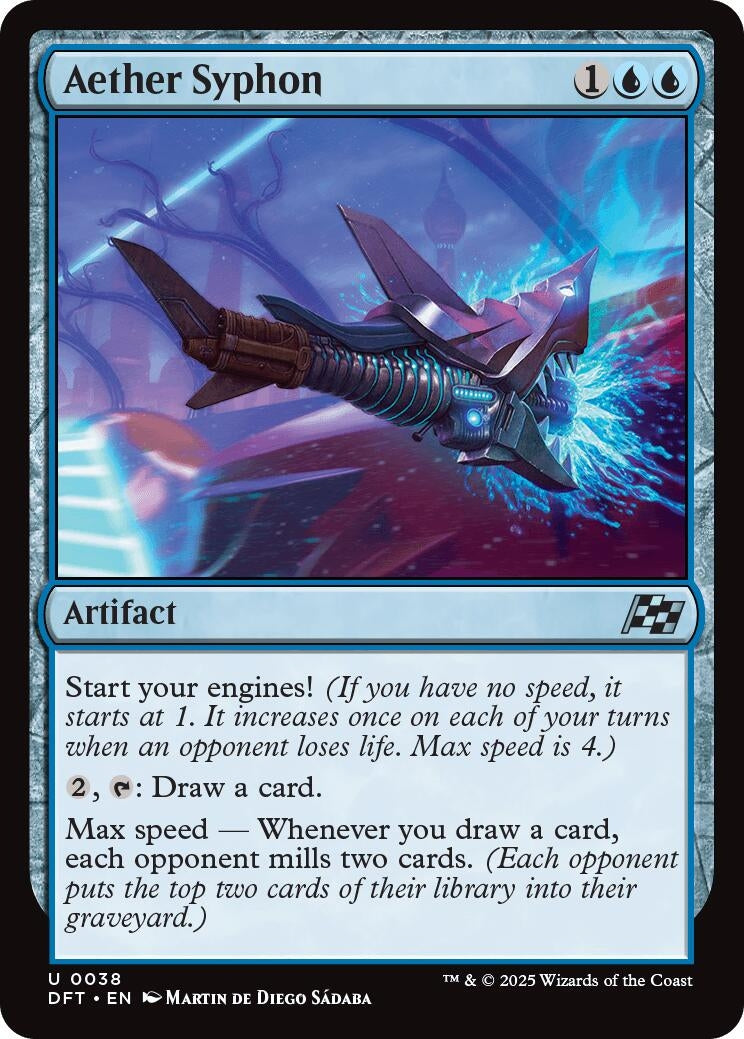 Image for Aether Syphon (Aetherdrift) (38) - Magic: The Gathering