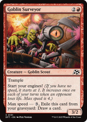 Image for Goblin Surveyor (Aetherdrift) (131) - Magic: The Gathering
