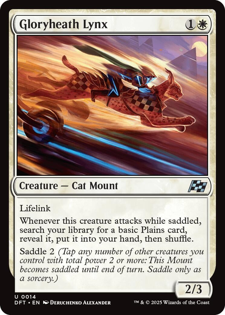 Image for Gloryheath Lynx (Aetherdrift) (14) - Magic: The Gathering