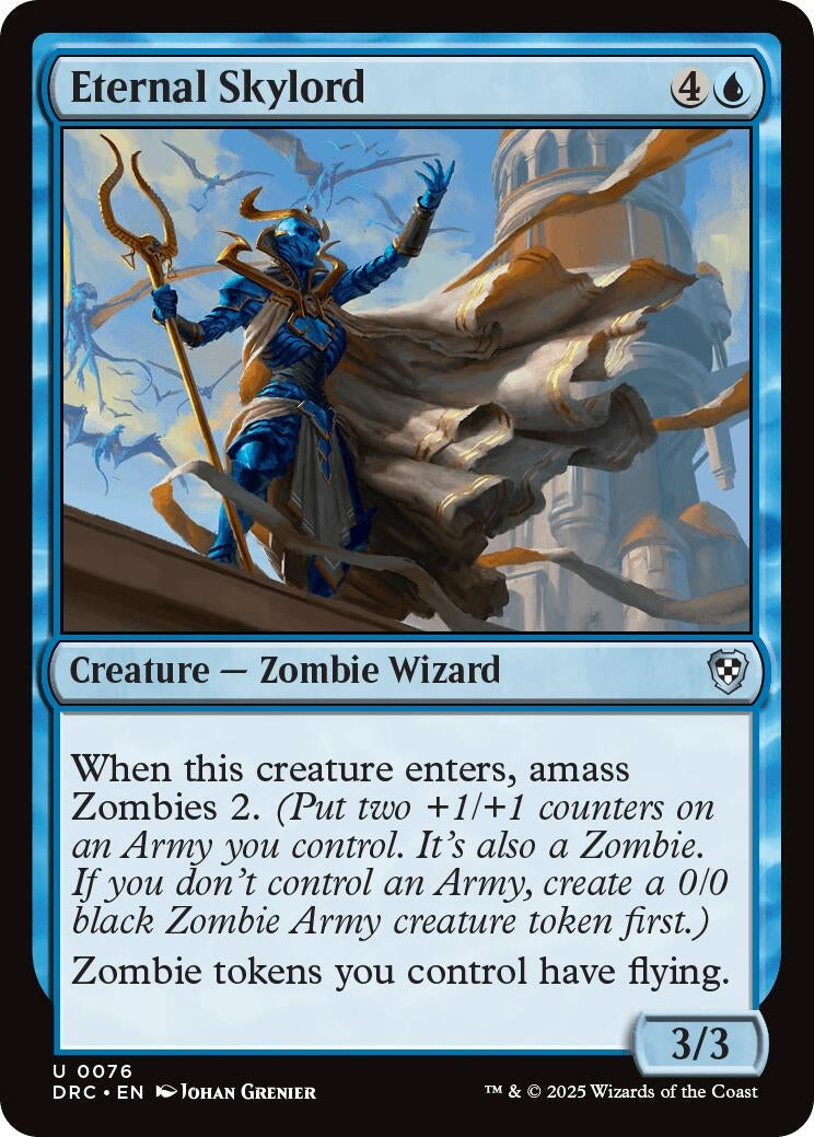 Image for Eternal Skylord (Commander: Aetherdrift) (76) - Magic: The Gathering