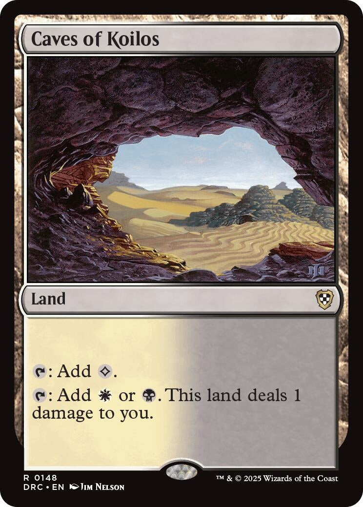 Image for Caves of Koilos (Commander: Aetherdrift) (148) - Magic: The Gathering