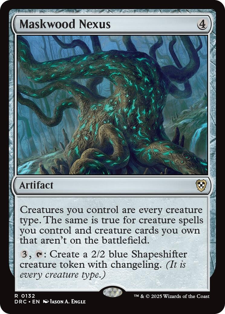 Image for Maskwood Nexus (Commander: Aetherdrift) (132) - Magic: The Gathering