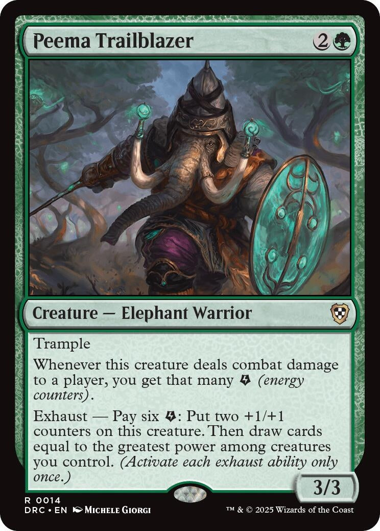 Image for Peema Trailblazer (Commander: Aetherdrift) (14) - Magic: The Gathering