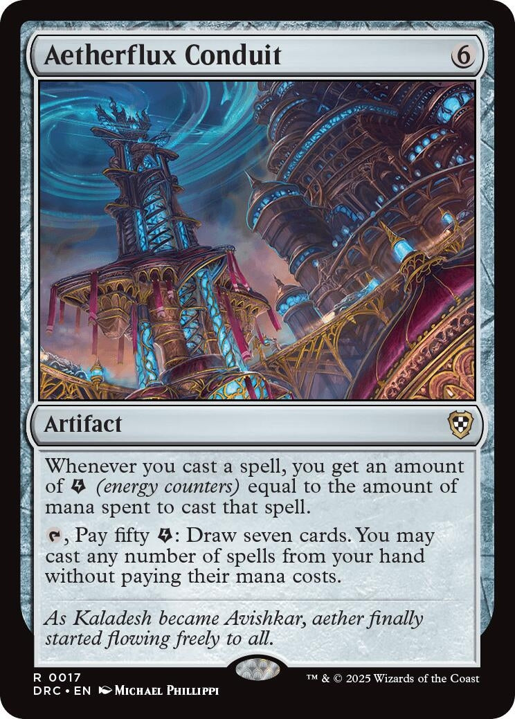 Image for Aetherflux Conduit (Commander: Aetherdrift) (17) - Magic: The Gathering