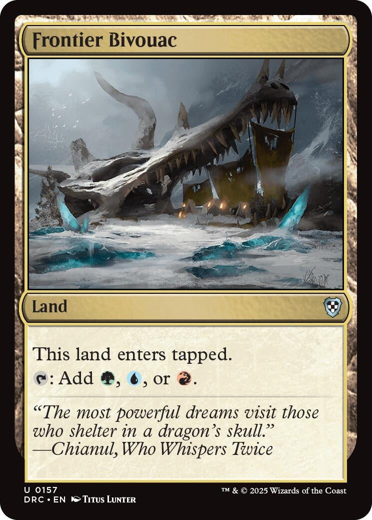 Image for Frontier Bivouac (Commander: Aetherdrift) (157) - Magic: The Gathering