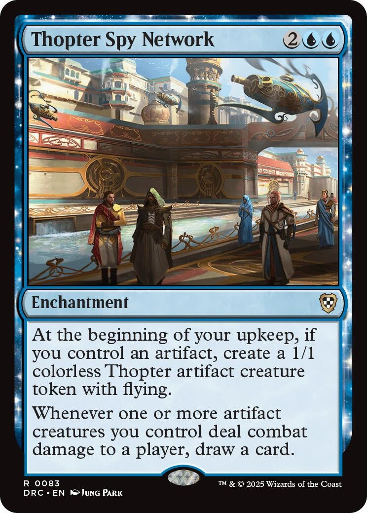 Image for Thopter Spy Network (Commander: Aetherdrift) (83) - Magic: The Gathering