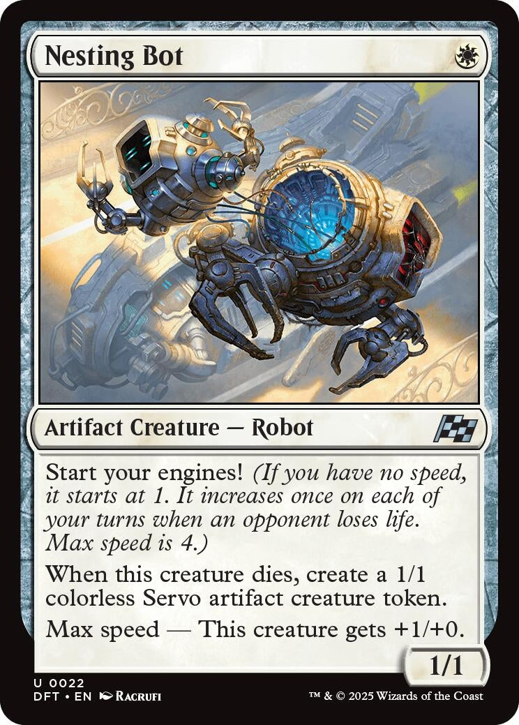 Image for Nesting Bot (Aetherdrift) (22) - Magic: The Gathering