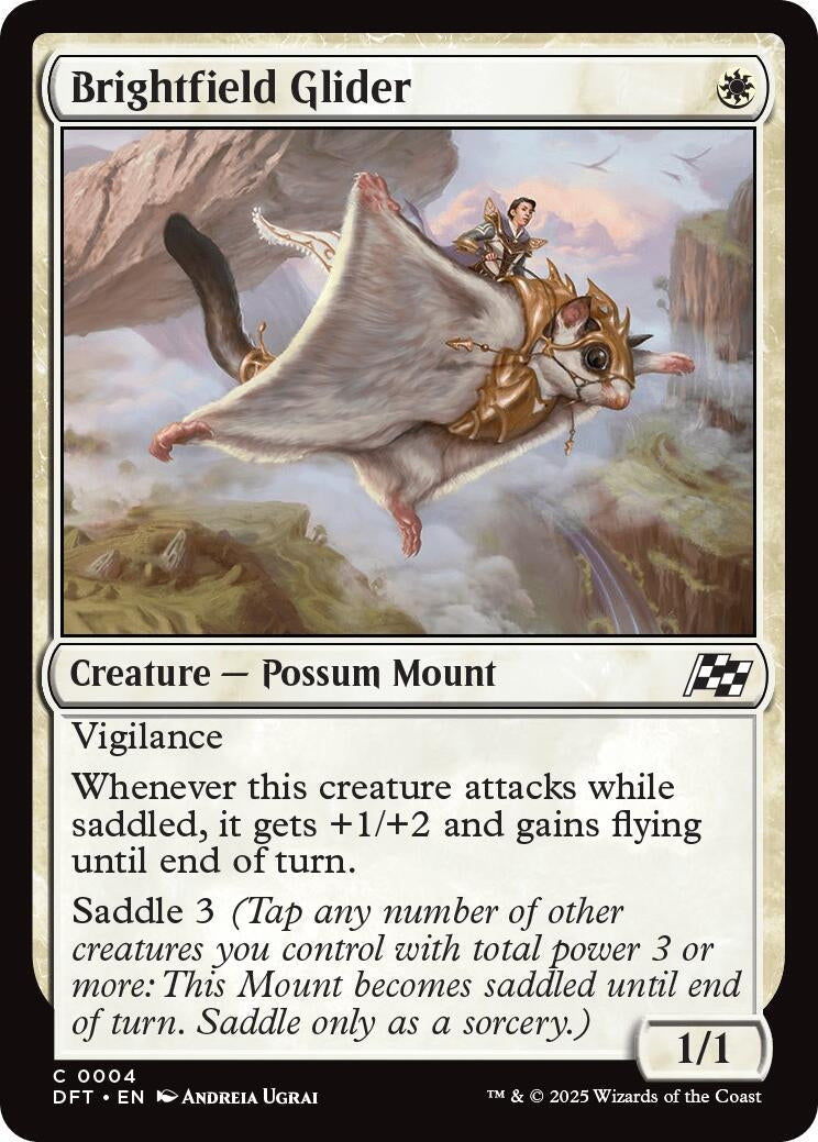 Image for Brightfield Glider (Aetherdrift) (4) - Magic: The Gathering