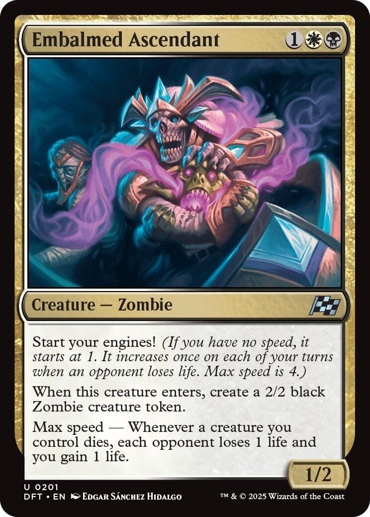 Image for Embalmed Ascendant (Aetherdrift) (201) - Magic: The Gathering