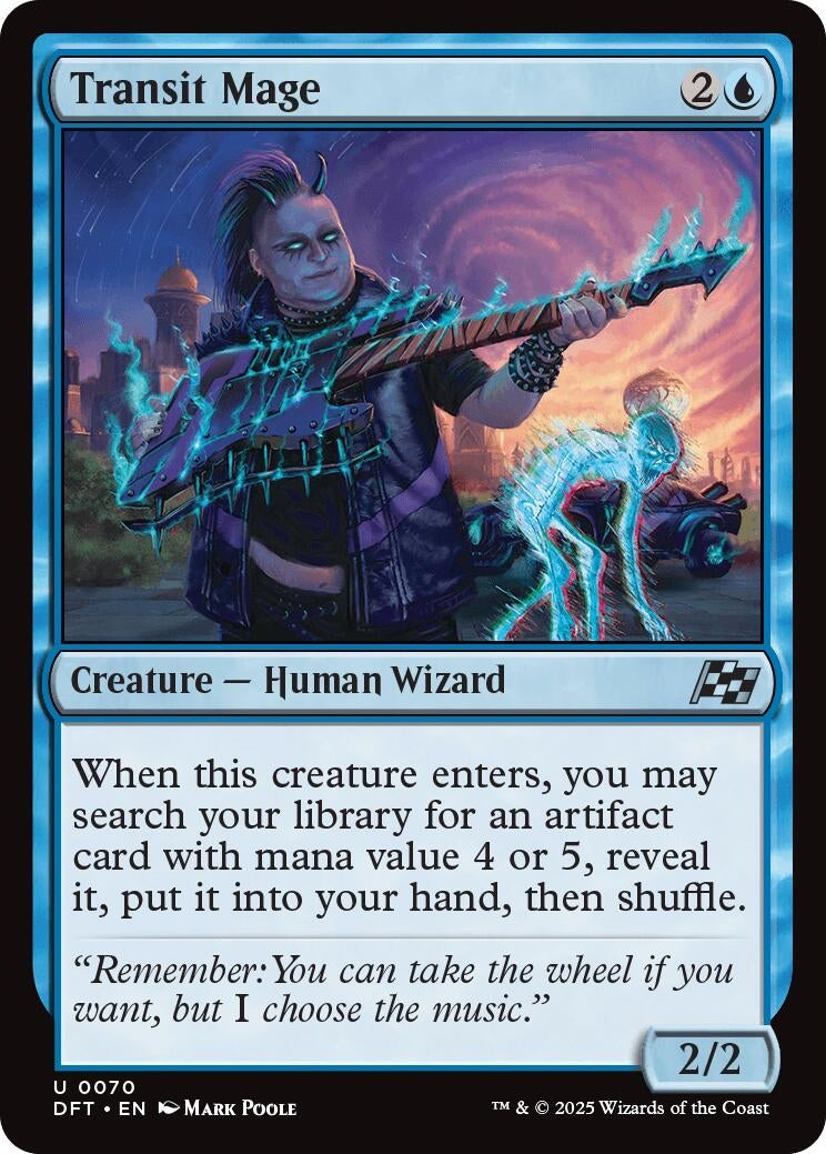 Image for Transit Mage (Aetherdrift) (70) - Magic: The Gathering