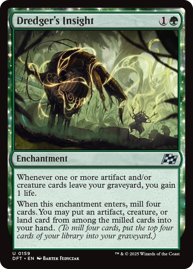Image for Dredger's Insight (Aetherdrift) (159) - Magic: The Gathering