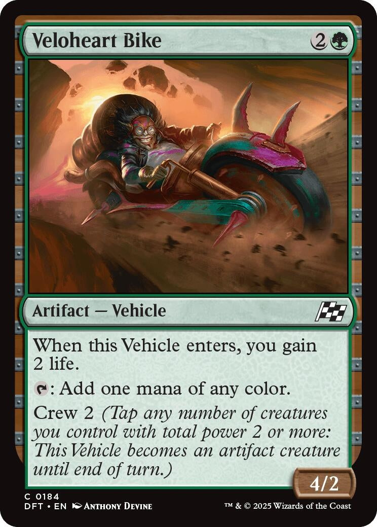 Image for Veloheart Bike (Aetherdrift) (184) - Magic: The Gathering