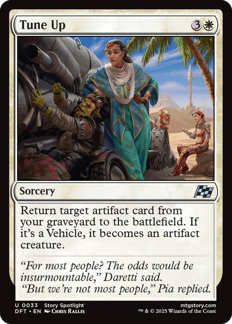 Image for Tune Up (Aetherdrift) (33) - Magic: The Gathering