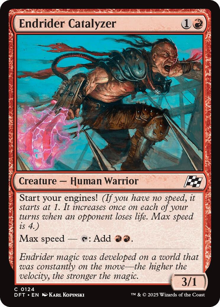 Image for Endrider Catalyzer (Aetherdrift) (124) - Magic: The Gathering