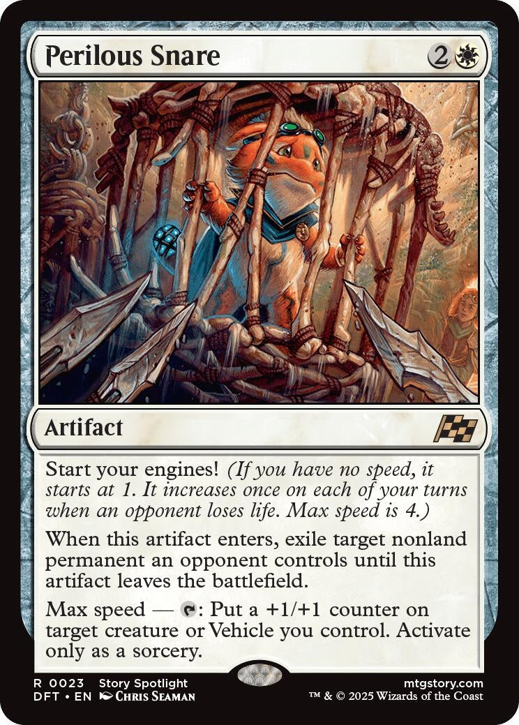 Image for Perilous Snare (Aetherdrift) (23) - Magic: The Gathering