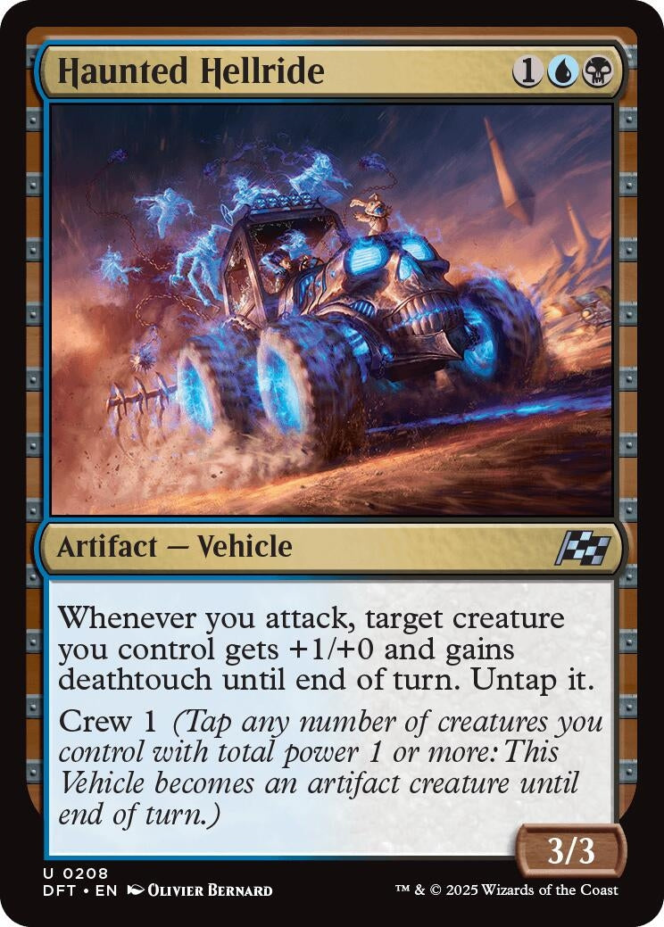 Image for Haunted Hellride (Aetherdrift) (208) - Magic: The Gathering