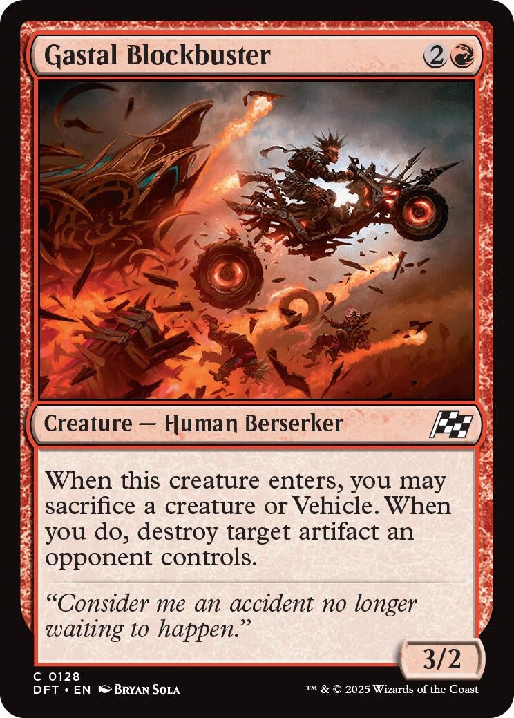 Image for Gastal Blockbuster (Aetherdrift) (128) - Magic: The Gathering