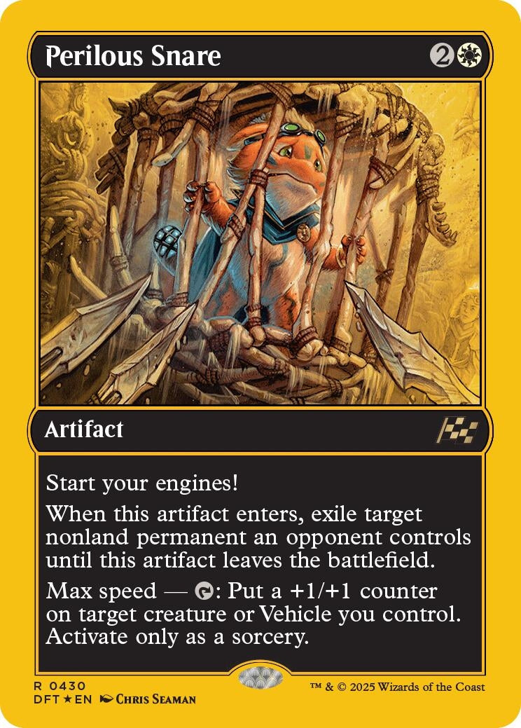 Image for Perilous Snare (First-Place Foil) (Aetherdrift) (430) - Magic: The Gathering