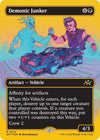 Image for Demonic Junker (Borderless) (First-Place Foil) (Aetherdrift) (524) - Magic: The Gathering