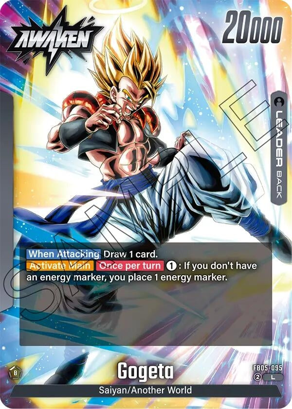 Image for Gogeta (New Adventure) (FB05-095) - Dragon Ball Super: Fusion World
