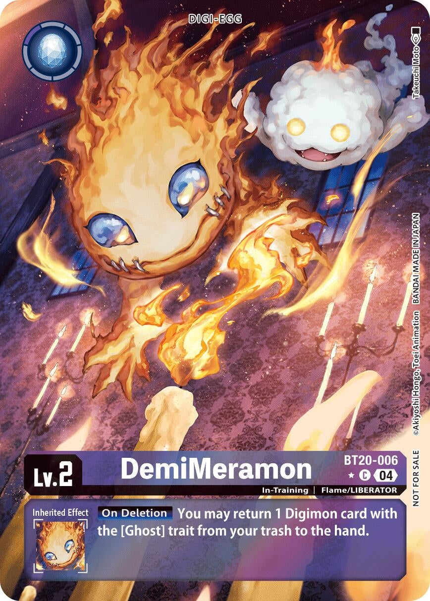 Image for DemiMeramon - BT20-006 (Release Special Booster 2.5: Box Promotion Pack) - Digimon Card Game