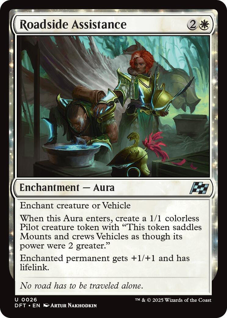 Image for Roadside Assistance (Aetherdrift) (26) - Magic: The Gathering