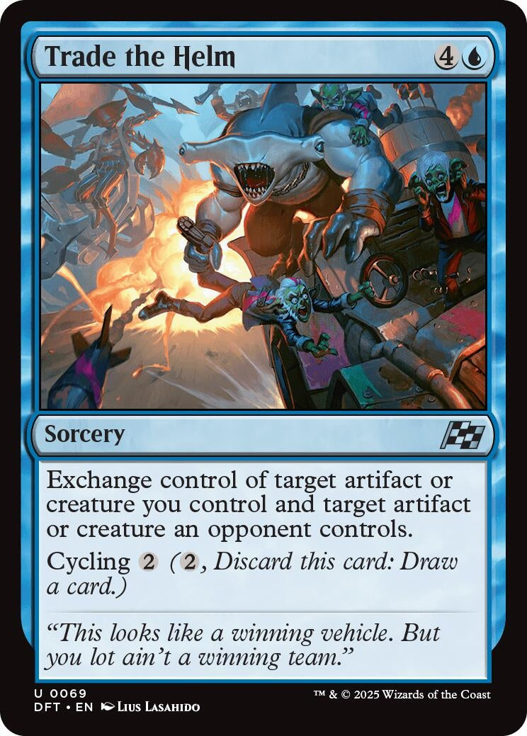 Image for Trade the Helm (Aetherdrift) (69) - Magic: The Gathering