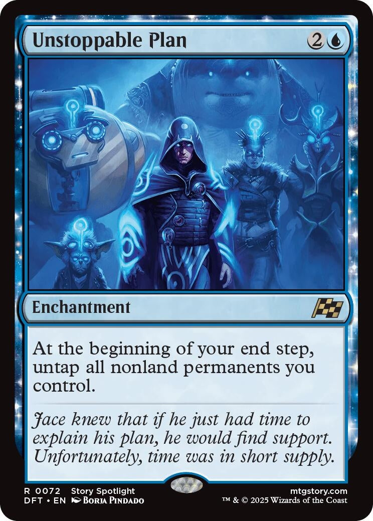 Image for Unstoppable Plan (Aetherdrift) (72) - Magic: The Gathering
