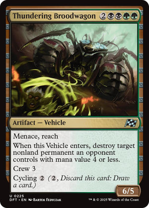 Image for Thundering Broodwagon (Aetherdrift) (225) - Magic: The Gathering