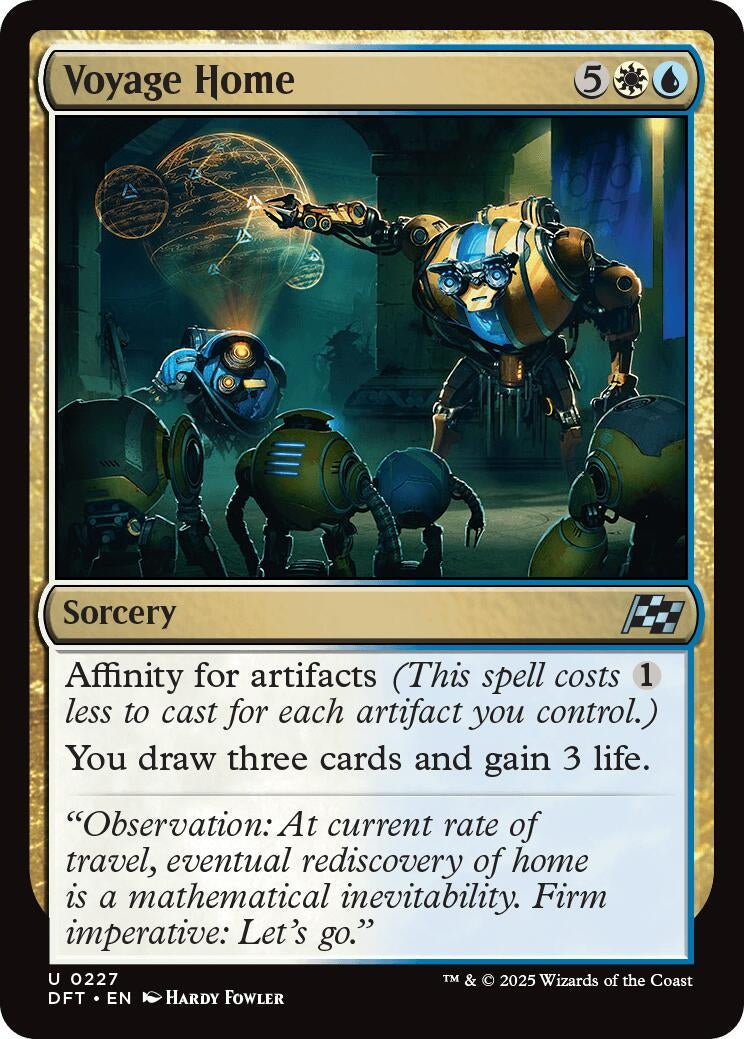 Image for Voyage Home (Aetherdrift) (227) - Magic: The Gathering