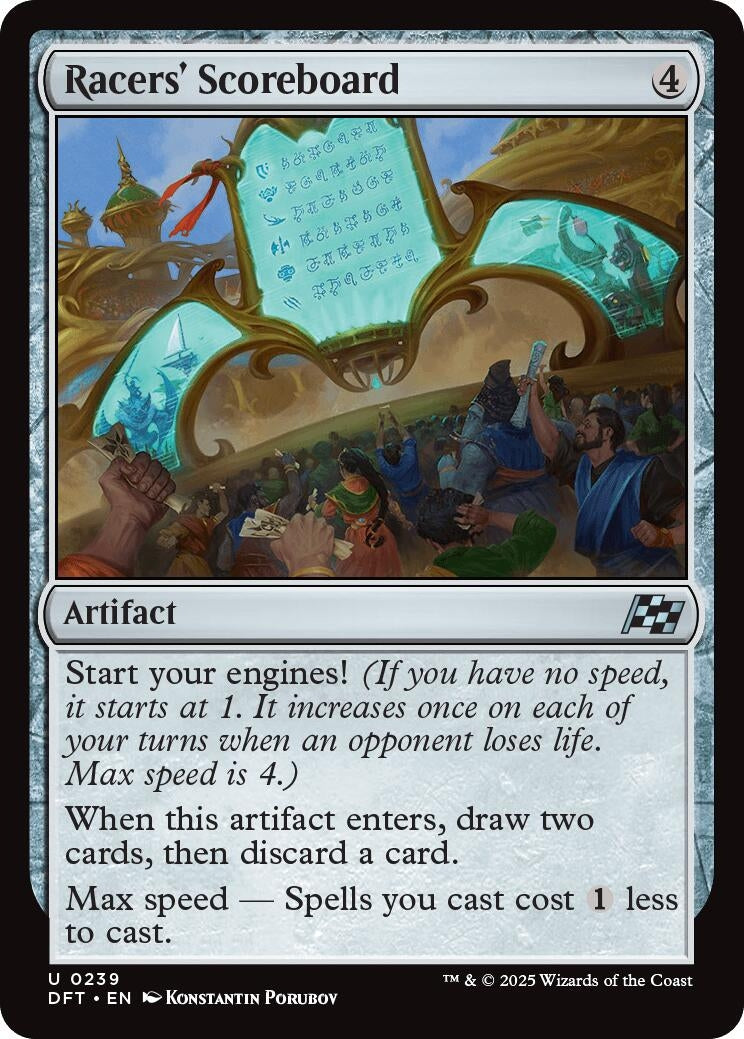 Image for Racers' Scoreboard (Aetherdrift) (239) - Magic: The Gathering