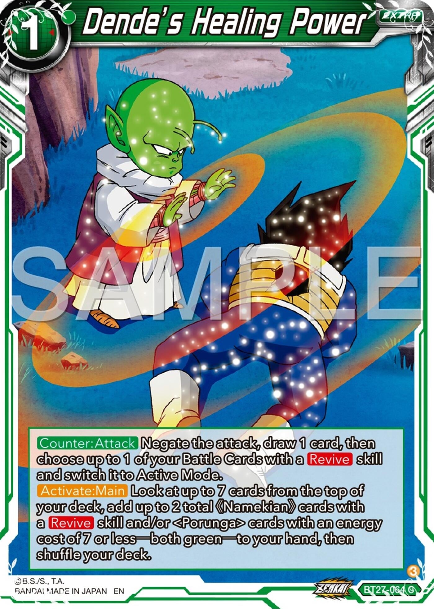 Image for Dende's Healing Power (History of Z) (BT27-064) - Dragon Ball Super: Masters