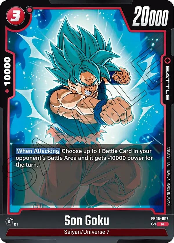 Image for Son Goku - FB05-007 (New Adventure) (FB05-007) - Dragon Ball Super: Fusion World