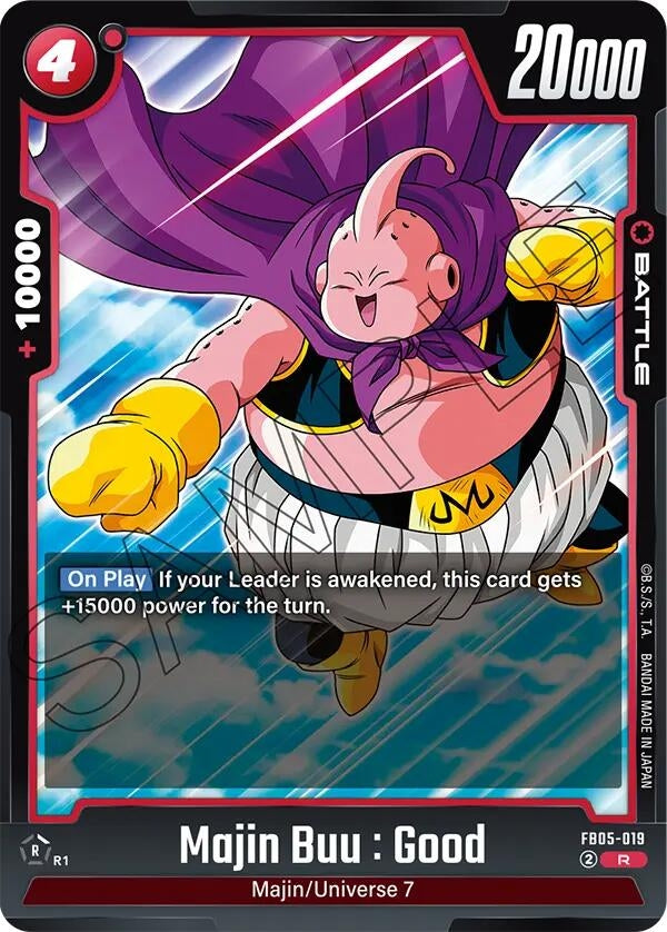 Image for Majin Buu : Good - FB05-019 (New Adventure) (FB05-019) - Dragon Ball Super: Fusion World