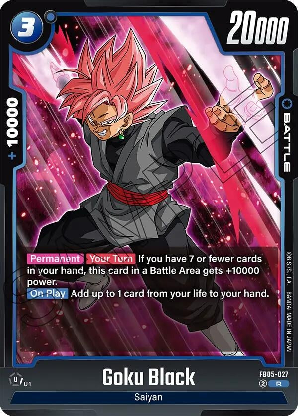 Image for Goku Black (New Adventure) (FB05-027) - Dragon Ball Super: Fusion World