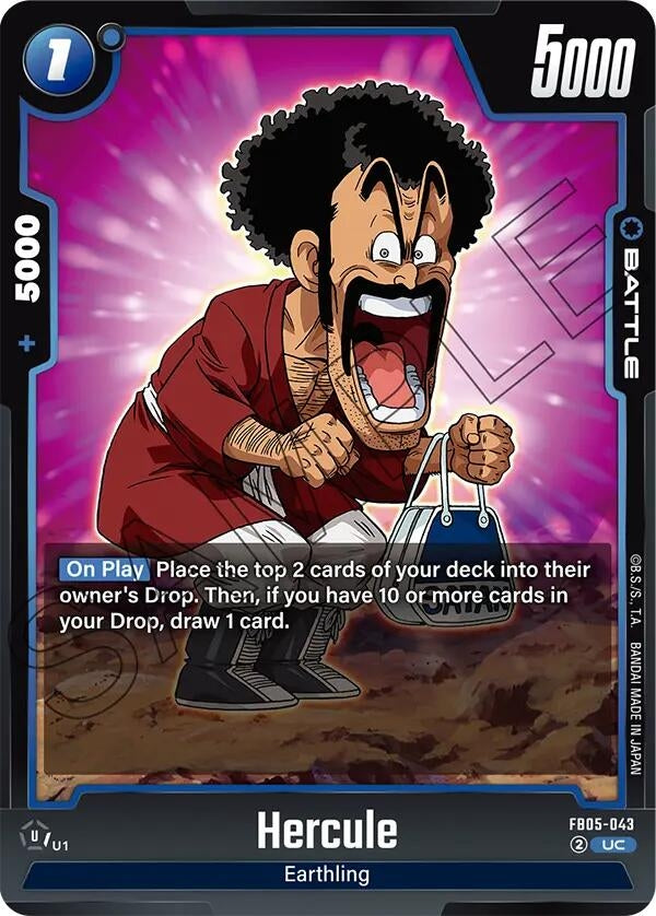 Image for Hercule (New Adventure) (FB05-043) - Dragon Ball Super: Fusion World