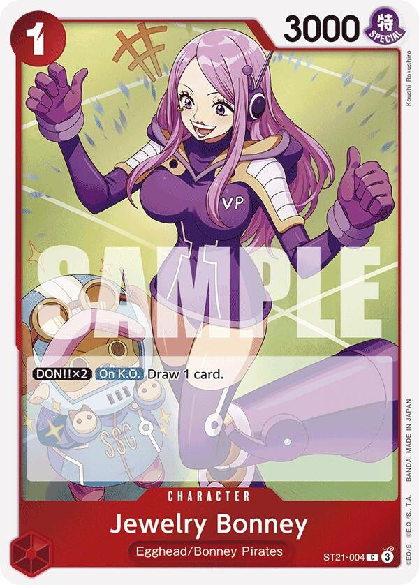 Image for Jewelry Bonney (Starter Deck EX: Gear 5) (ST21-004) - One Piece Card Game