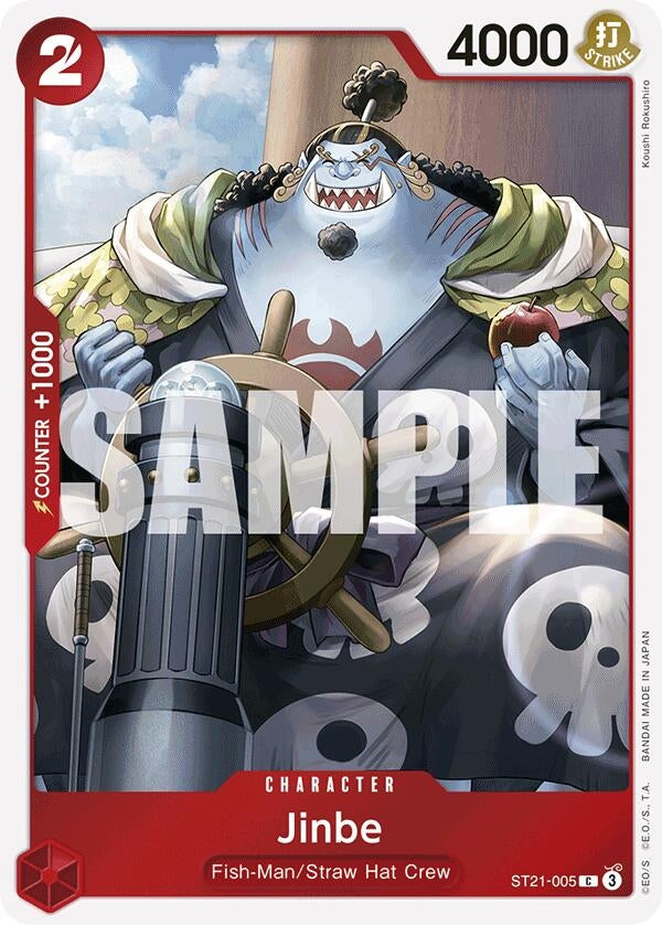 Image for Jinbe (Starter Deck EX: Gear 5) (ST21-005) - One Piece Card Game
