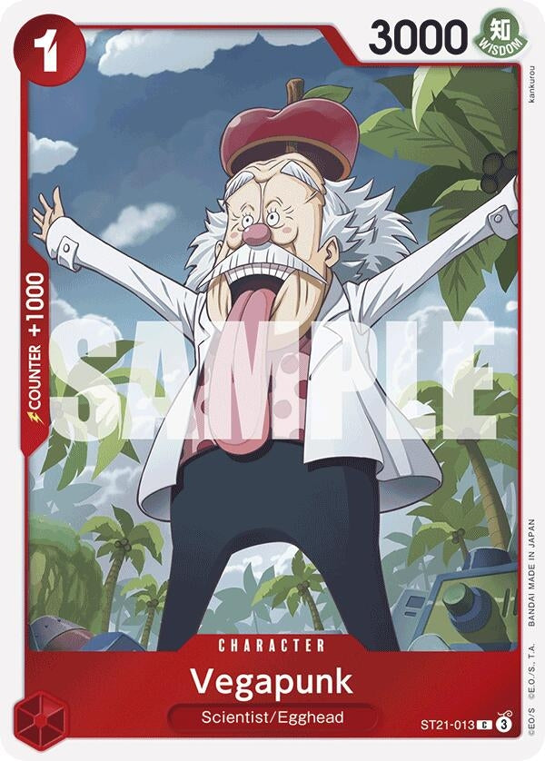 Image for Vegapunk (Starter Deck EX: Gear 5) (ST21-013) - One Piece Card Game