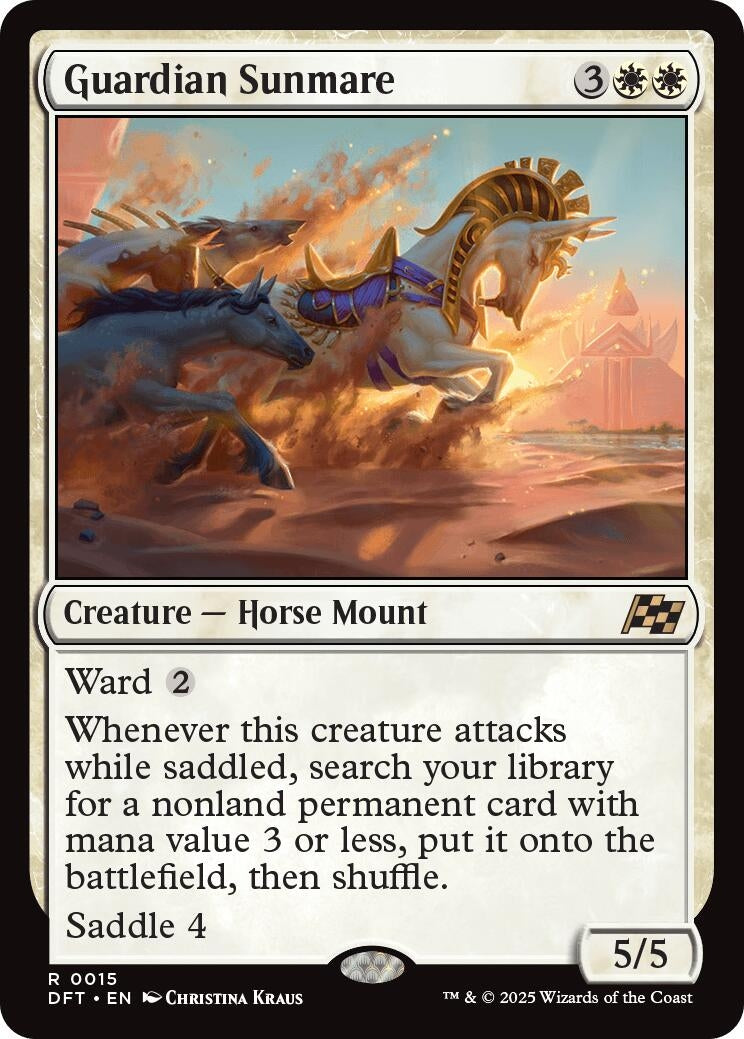 Image for Guardian Sunmare (Aetherdrift) (15) - Magic: The Gathering