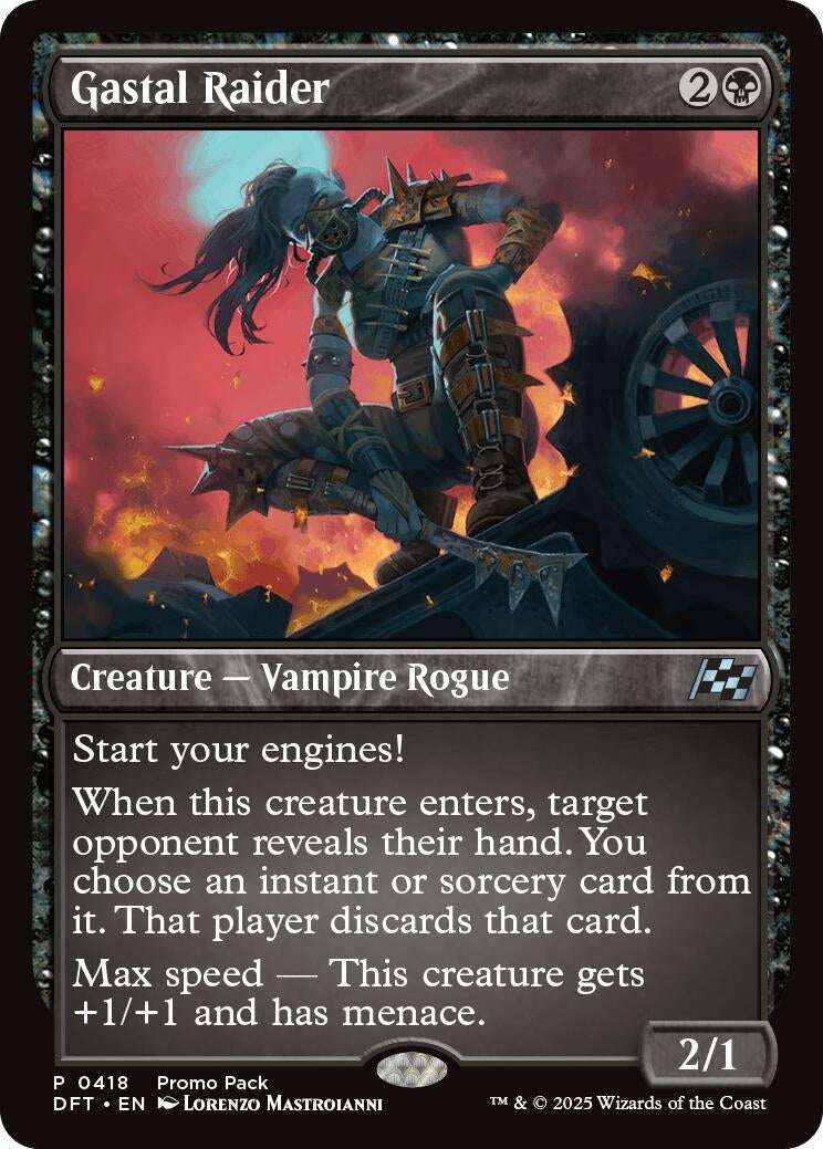 Image for Gastal Raider (Promo Pack: Aetherdrift) (418) - Magic: The Gathering
