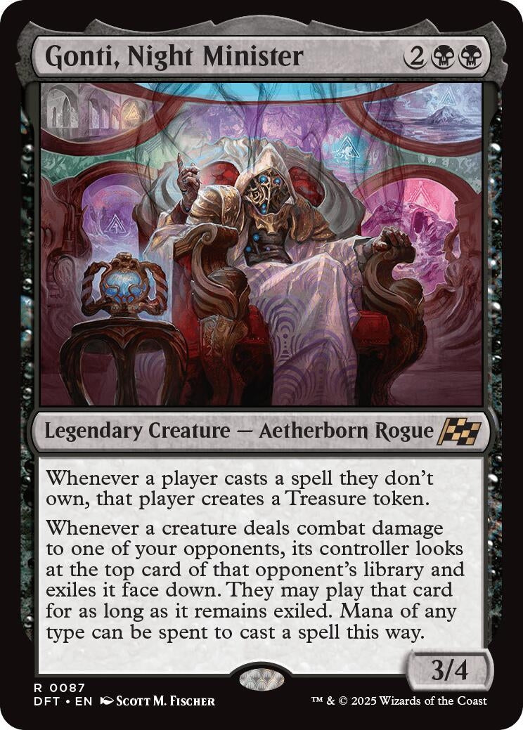 Image for Gonti, Night Minister (Aetherdrift) (87) - Magic: The Gathering
