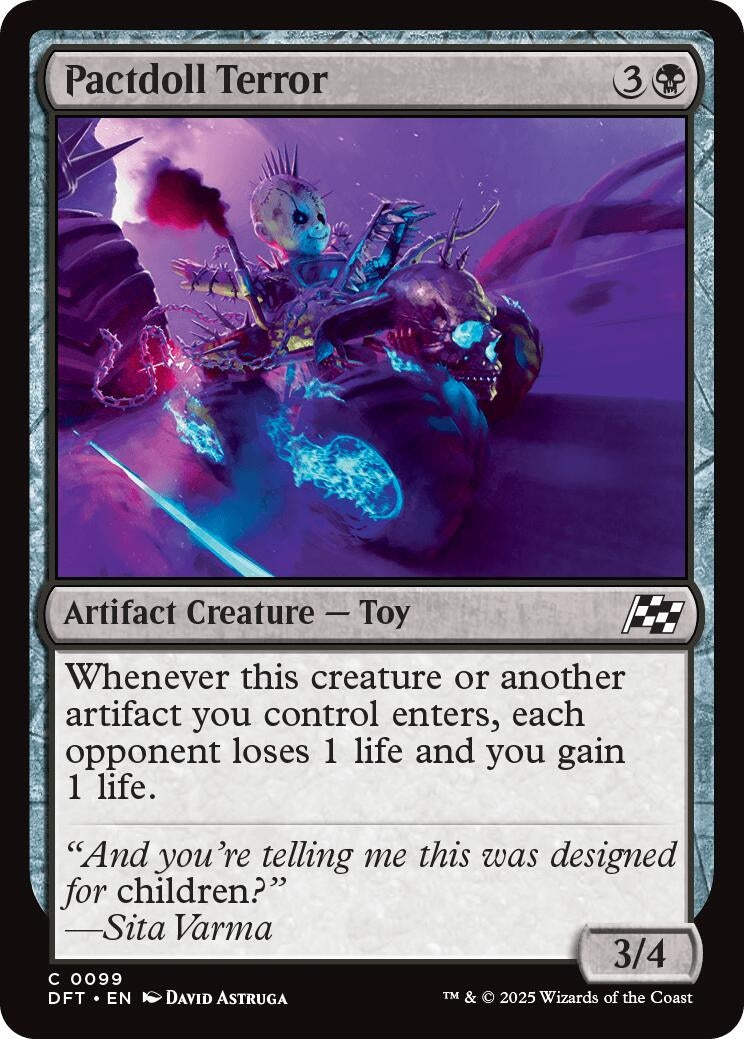 Image for Pactdoll Terror (Aetherdrift) (99) - Magic: The Gathering