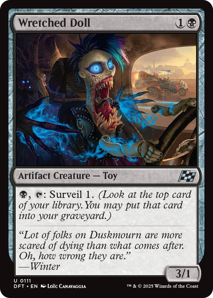 Image for Wretched Doll (Aetherdrift) (111) - Magic: The Gathering
