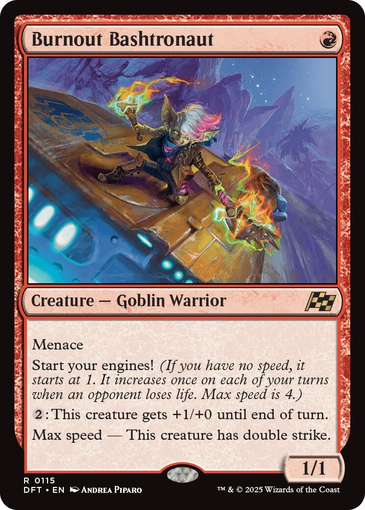 Image for Burnout Bashtronaut (Aetherdrift) (115) - Magic: The Gathering